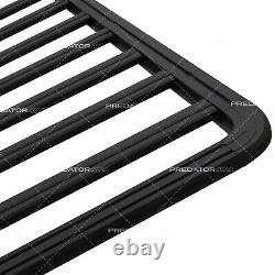 2.6m Metre Black Aluminium Large Van Roof Rack For Vauxhall Vivaro X83 X82 2001+