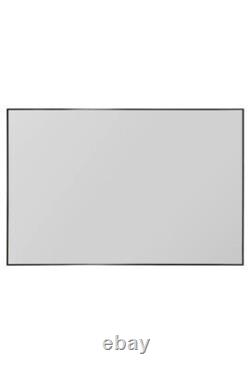 3 x Large Black Modern Design Wall Mirrors 92 x 61.5cm