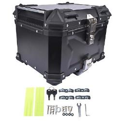 45L Motorcycle Top Case Tail Box Waterproof Luggage Scooter Trunk Storage