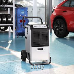 50L Commercial Dehumidifier Industrial Workshop Mould Damp Grow Tent Humidity UK