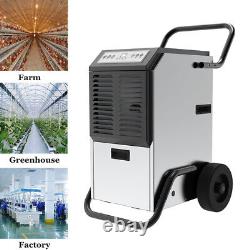 50L Commercial Dehumidifier Industrial Workshop Mould Damp Grow Tent Humidity UK