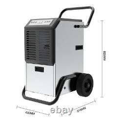 50L Commercial Dehumidifier Industrial Workshop Mould Damp Grow Tent Humidity UK