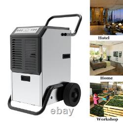 50L Commercial Dehumidifier Industrial Workshop Mould Damp Grow Tent Humidity UK