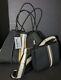 Ah-dorned Neoprene Tote 14l X 12w X 7h And Crossbody Withstrap. Nwt
