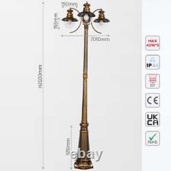 Artu Tuela Paravento Outdoor Garden Pathway Lamp Post Top 3 TEKLED