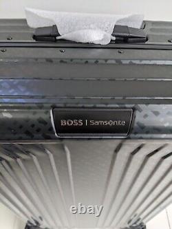 BOSS SAMSONITE 69cm LITE-BOX ALU Suitcase RRP £ 850 Brand New Boxed