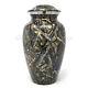 Beautiful Large Black Meadow Brass Urn For Human Cremation Ashes