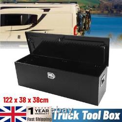 Black Tool Case Aluminum Tool Briefcase Storage Box Tool Organiser with Handles