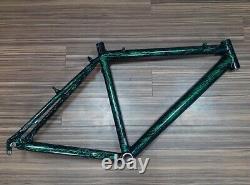 Claud Butler Magna 7005 Aluminium Hardtail MTB Frame Large 19.5 Black Green