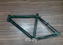 Claud Butler Magna 7005 Aluminium Hardtail MTB Frame Large 19.5 Black Green