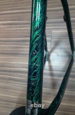 Claud Butler Magna 7005 Aluminium Hardtail MTB Frame Large 19.5 Black Green