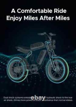 ENGWE M20 Electric Bike 25KM/H for Adults, Dual Battery 26AH E-bike