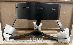 Ecoburner Large Round Powder Coated Black Buffet Ecoserve 5005 New Boxed d