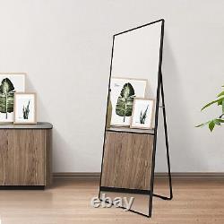 Full Length Mirror 140x50cm Free Standing Hanging or Leaning, Large Floor Mirror