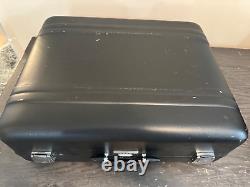 Halliburton Zero Centurion Elite Aluminum Case Suitcase Large Black 24x18x 8