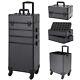 Large 3/4 In1 Makeup Case Vanity Cosmetics Beauty Nail Hairdressing Trolley Case