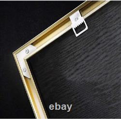 Large Abstract Art Painting Frame Aluminium Crystal Porcelain Glass 5010