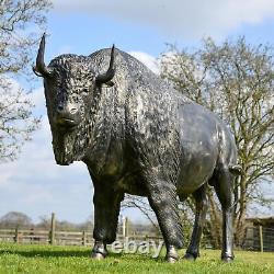 Large Bison Garden Sculpture