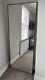 Large Black Edged Aluminium Wall Leaner Mirror