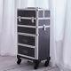 Large Makeup Trolley Case On Wheels Beauty Vanity Case Box Hairdressing Trolley