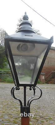 Large Used Urbis Traditional Lamp Post Top