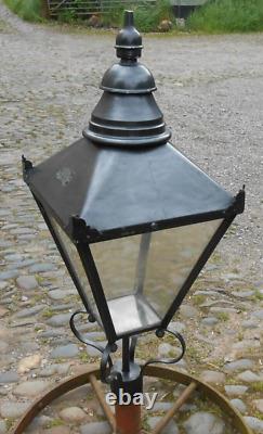 Large Used Urbis Traditional Lamp Post Top