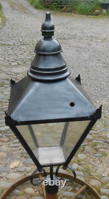 Large Used Urbis Traditional Lamp Post Top