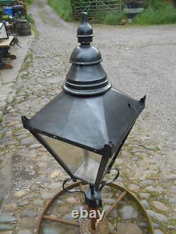 Large Used Urbis Traditional Lamp Post Top