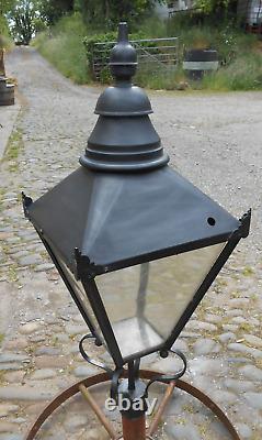 Large Used Urbis Traditional Lamp Post Top