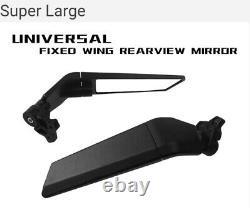 Large Winglet Wind Wing Mirror YAMAHA YZF R1 R3 R125 R6 R7 Tit/ 15 Day Delivery