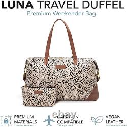 Luna Women'S Weekender Bag and Travel Duffel, Large 37 Liter Capacity