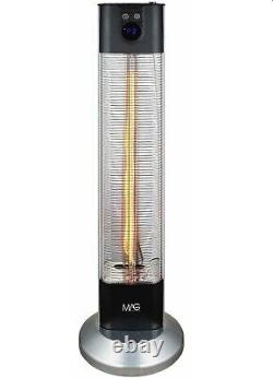 MAG-10 Patio Heater Carbon Waterproof 2000 Watt with remote NEW M