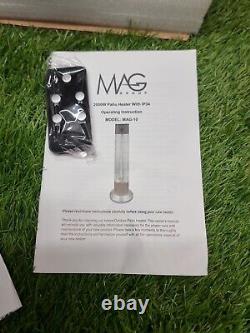 MAG-10 Patio Heater Carbon Waterproof 2000 Watt with remote NEW M