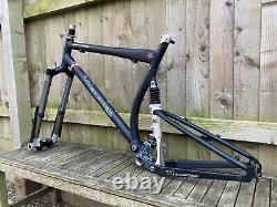 Maverick ML7 Retro Full Suspension Frame Complete With Maverick SC32 Forks