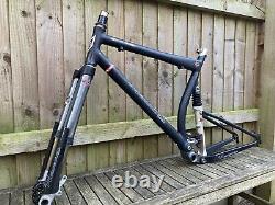 Maverick ML7 Retro Full Suspension Frame Complete With Maverick SC32 Forks