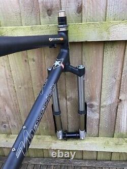 Maverick ML7 Retro Full Suspension Frame Complete With Maverick SC32 Forks