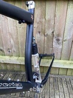 Maverick ML7 Retro Full Suspension Frame Complete With Maverick SC32 Forks