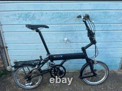 Mezzo D9 folding bike, 16inch wheels with large commuter bag