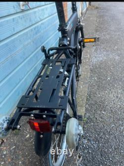 Mezzo D9 folding bike, 16inch wheels with large commuter bag