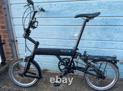 Mezzo D9 folding bike, 16inch wheels with large commuter bag