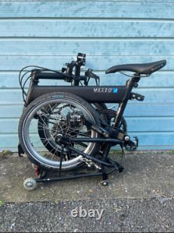 Mezzo D9 folding bike, 16inch wheels with large commuter bag