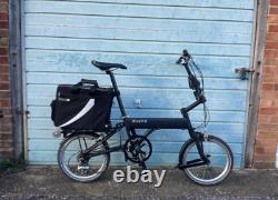 Mezzo D9 folding bike, 16inch wheels with large commuter bag