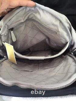 Michael Kors Winnie Quilted Aluminum Large Backpack Rrp $448.00