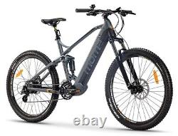 Moma EMTB 27.5, Aluminum, SHIMANO 24Spd, Full Suspension, Hydraulic Disc Brakes