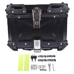 Motorcycle Luggage Waterproof Tail Box Scooter Trunk Storage Top Case 45L