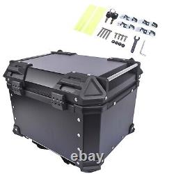 Motorcycle Luggage Waterproof Tail Box Scooter Trunk Storage Top Case 45L