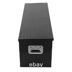 New Truck Trailer Storage Aluminium Alloy Chequer Plate Tool Box with Side Handles