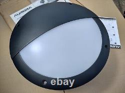 Outdoor LED Wall Light Eyelid Bulkhead Motion Sensor 18w 4000k Cool White Aurora