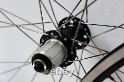 Sonic Paris Roubaix 700c 10spd large flange lightweight wheelset. NEW