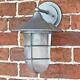 South Shore Silver Large Top Fix Wall Lantern